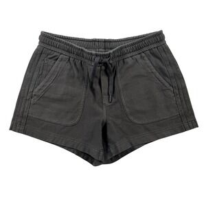 Athleta Farallon Women's Gray Drawstring Waist Casual Shorts Size 4